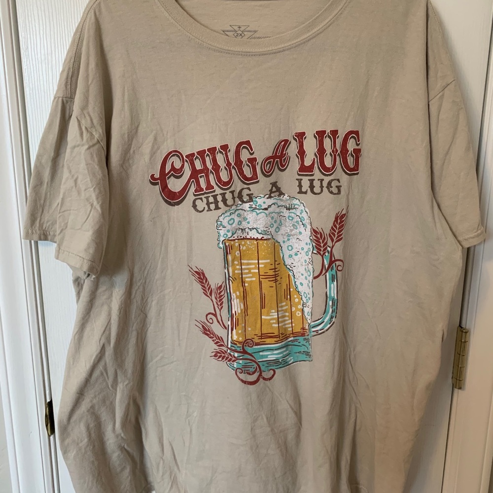 Chug a lug shirt